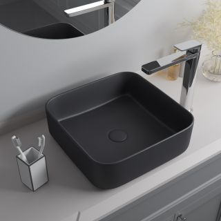 Раковина IDDIS Bridge 40см серый матовый BRIGM04i27